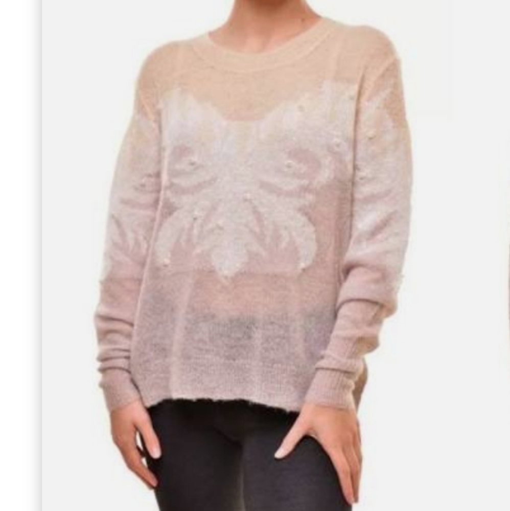 Wildfox Pearl Embellished Sweater , NWT - Picture 2 of 8